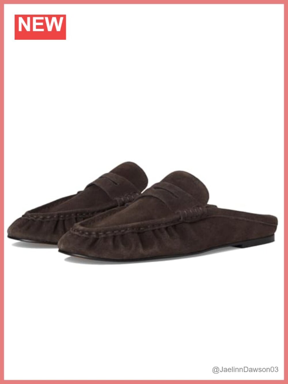 Women's Penny Loafers Mules Slip On Comfortable Casual Backless Flats